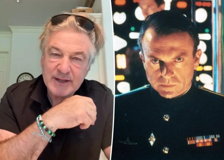 Alec Baldwin blasted for Sam Neill tribute that barely mentions late ‘Hunt for Red October’ co-star