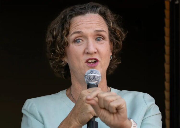 Katie Porter says she’s done with politics after failed governor bid as she teases next chapter