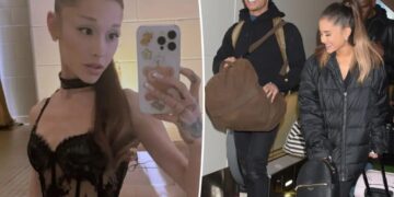 Ariana Grande and Ricky Alvarez cozy up during romantic Central Park stroll