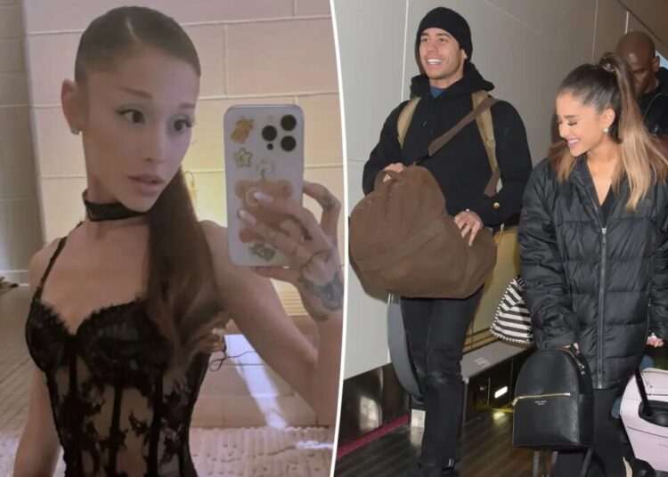 Ariana Grande and Ricky Alvarez cozy up during romantic Central Park stroll