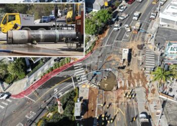 Sinister new threat in West Hollywood after water main break devastated city