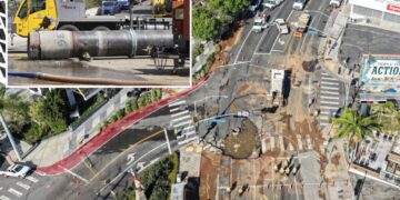 Sinister new threat in West Hollywood after water main break devastated city