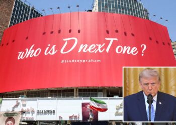 New Iranian billboard threatens Trump is ‘next one’ after death of regime critic Lindsey Graham