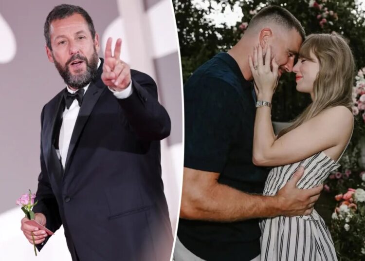 Taylor Swift and Travis Kelce’s wedding guests thought Adam Sandler officiating ceremony ‘was a joke’
