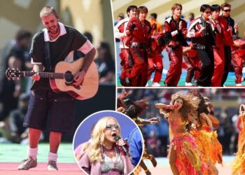 Justin Bieber, Madonna, BTS and Shakira divide World Cup 2026 audience with underwhelming halftime performance