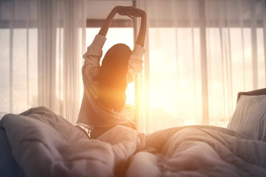 Getting more bright daylight during the day may help people fall asleep earlier and experience deeper sleep at night, new research suggests.