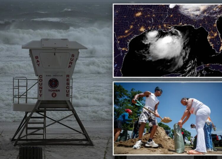 Beaches closed as Tropical Storm Bertha approaches Gulf Coast