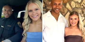 Selfless cop proposed to girlfriend just hours before sacrificing his life to save her