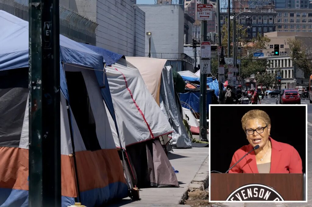 Karen Bass’ pathetic push to blame others for spike in LA homelessness