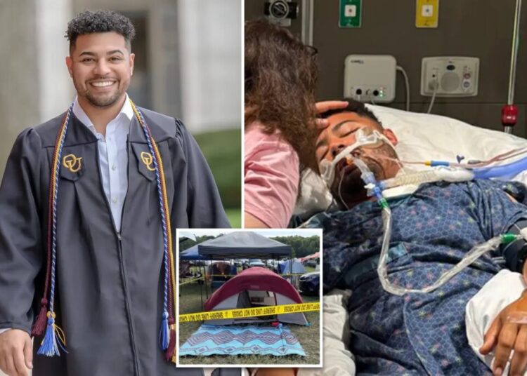 Michigan concertgoer attacked at music festival, now only communicating by blinking: family
