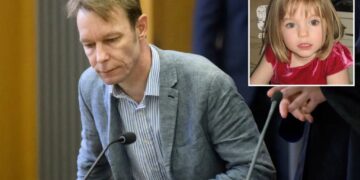 Madeleine McCann suspect Christian Brueckner allegedly attacks German cops outside supermarket