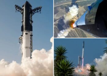 SpaceX launches mammoth Starship on another test flight — this time with most advanced Starlinks