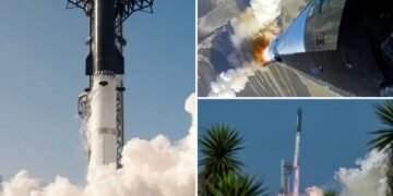 SpaceX launches mammoth Starship on another test flight — this time with most advanced Starlinks