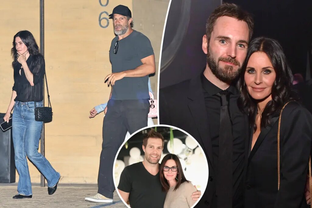 Courteney Cox grabs dinner with longtime pal 1 month after Johnny McDaid split