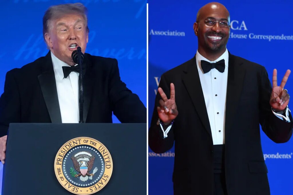 Van Jones gives Trump credit for attending WHCA dinner before blasting his speech as ‘mean and small’