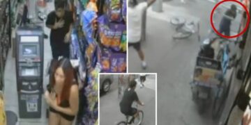 Cop’s son, 12, ID’d after being shot dead in NYC as harrowing video shows victim running into bodega clutching his chest