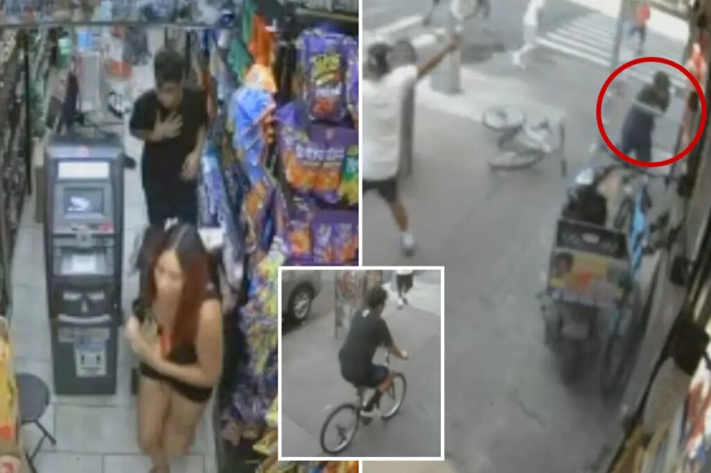 Cop’s son, 12, ID’d after being shot dead in NYC as harrowing video shows victim running into bodega clutching his chest