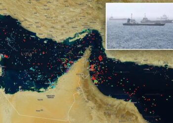 Tanker hits mine in the Strait of Hormuz as Iran intercepts six vessels