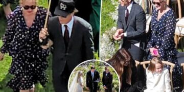 Julia Roberts attends niece Emma’s outdoor Idaho wedding to Cody John