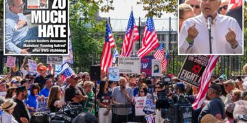 Blakeman, Jewish leaders slam Mamdani at NYC rally for fueling antisemitism before UWS hate crime stabbing