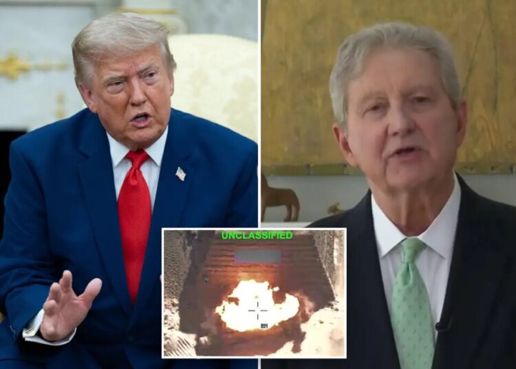 Trump likes daily strikes on Iran, Sen. Kennedy says: ‘You have to kill a few chickens to scare the monkeys’