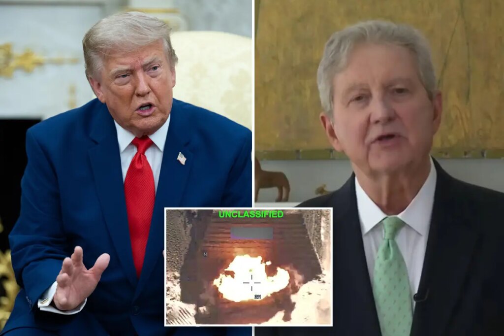Trump likes daily strikes on Iran, Sen. Kennedy says: ‘You have to kill a few chickens to scare the monkeys’