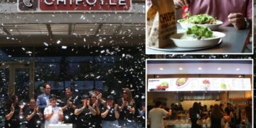 Chipotle opens first restaurant in Mexico as part of chain’s global expansion