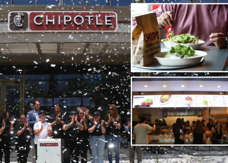 Chipotle opens first restaurant in Mexico as part of chain’s global expansion