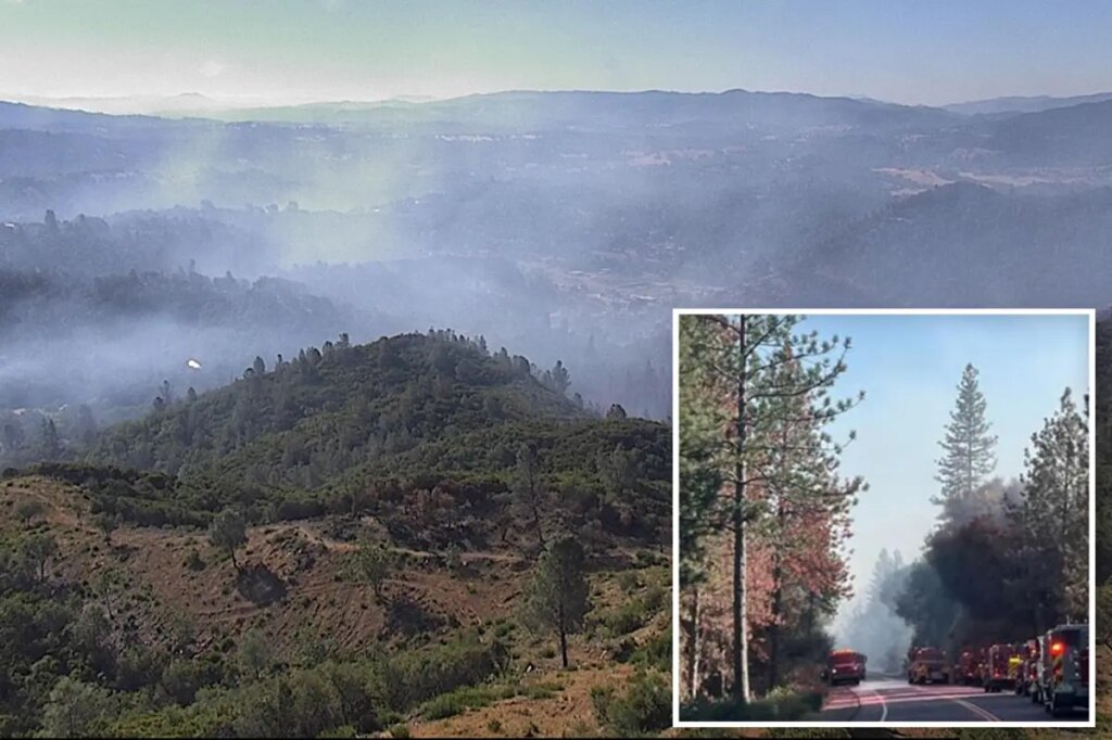 Fast-moving Dove Fire wreaks havoc as mass evacuations at ‘the gateway to Yosemite’ town