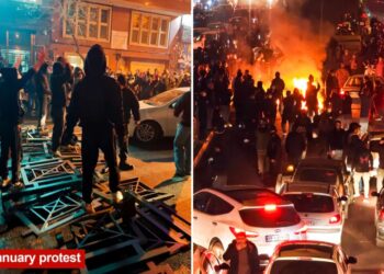 Iran hangs 2 men convicted of killing 4 police officers in January protests