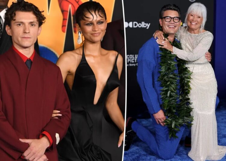 ‘Spider-Man: Brand New Day’ director brings mom as date to star-studded Hollywood premiere