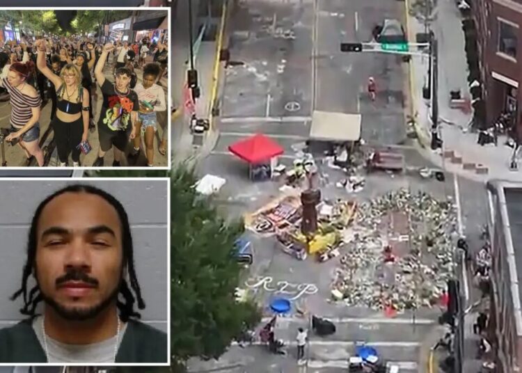 Protesters blockade Wisconsin street where felon was killed after knifing cop — and the city is helping them
