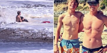 Hero 16-year-old lifeguard breaks silence on dramatic ocean rescue