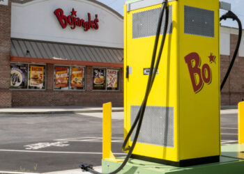 How About an E.V. Charge With That Fried Chicken?