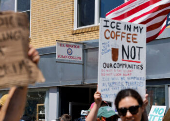 Democratic Senate Candidates in Maine Denounce Deadly ICE Shooting