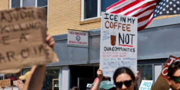 Democratic Senate Candidates in Maine Denounce Deadly ICE Shooting