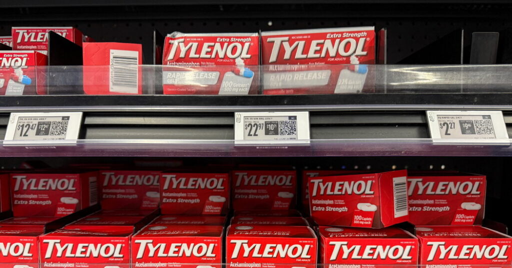 Court Revives Lawsuits Tying Tylenol Use in Pregnancy to Autism and A.D.H.D.