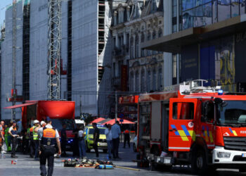 Six Dead in an Elevator After Fire in Central Brussels