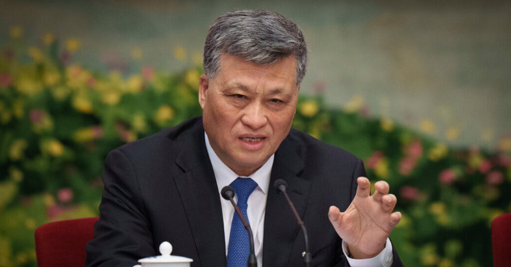 China Purges Top Official Over Corruption and Sex Charges