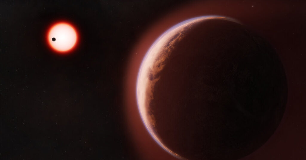 Astronomers Find an Atmosphere on a Nearby Earthlike Planet
