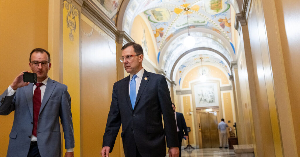 Tom Kean Is Back in Congress but Still Isn’t Talking