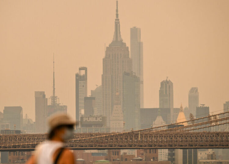 Air Pollution From Wildfire Smoke Set Records for Many, Analysis Shows