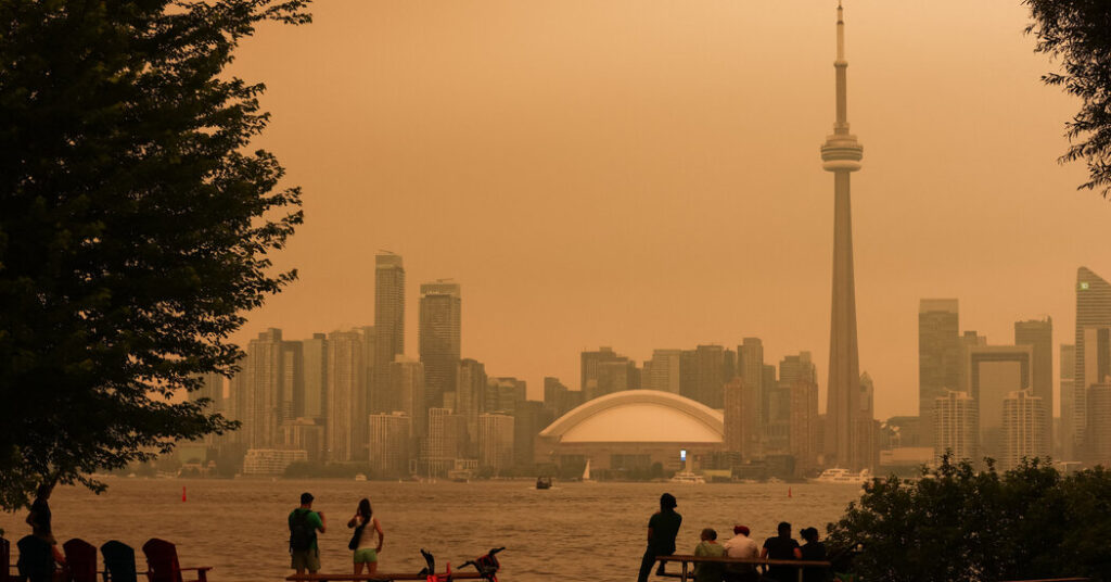 Smoke Floating Far From Canada’s Wildfires Will Darken Skies Again on Thursday
