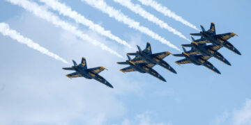 Blue Angels’ Close Beach Flyby Results in No Reprimands for Pilots