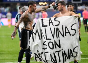 An Argentine Banner Showed Its England Win Was About More Than Sports