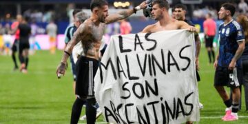 An Argentine Banner Showed Its England Win Was About More Than Sports
