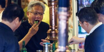 As Big Tech showers employees with perks to win the talent war, Nvidia built a nearly $5 trillion company by making people pay for their own lunch