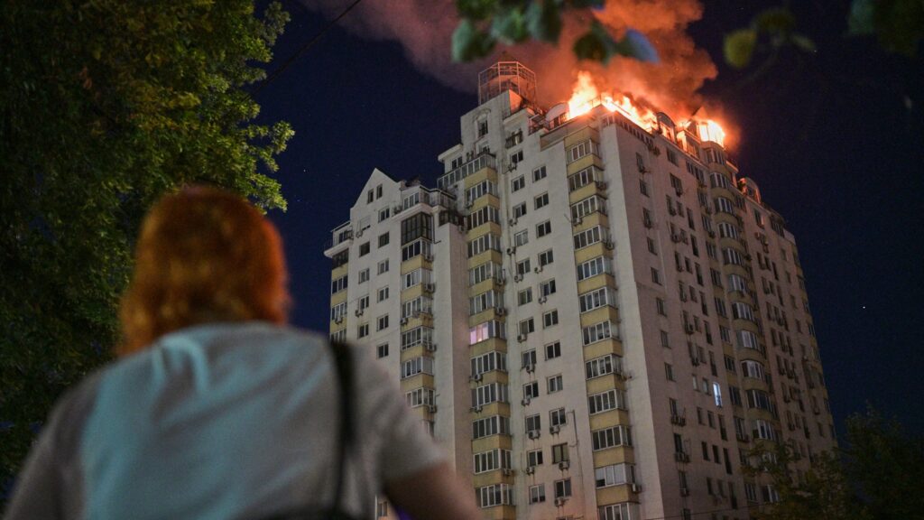 Russia Launches Drone and Missile Attack on Kyiv in Deadly ‘Night of Horror’