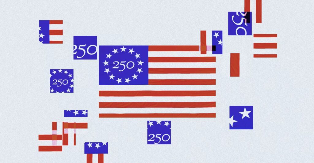 How Trump Branded America’s Big Birthday
