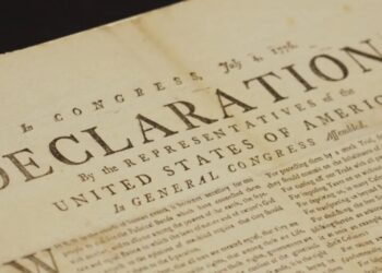 A retired insurance executive found a lost Declaration of Independence in Britain’s National Archives